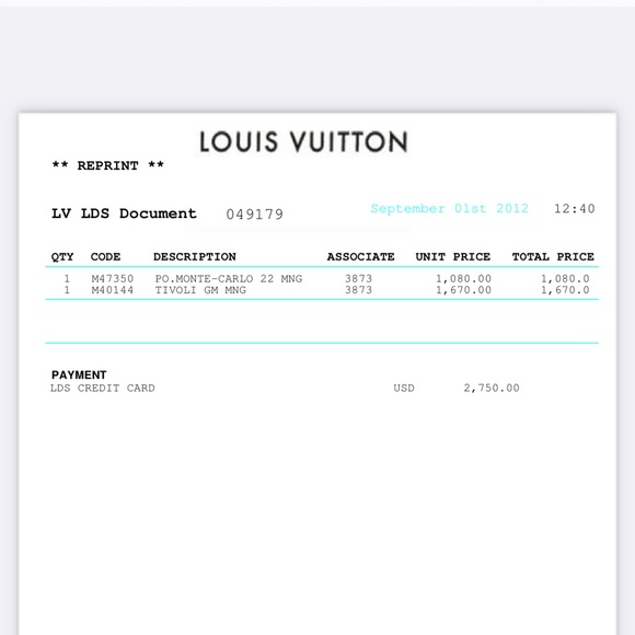 Louis Vuitton Tivoli GM Monogram Tote Bag - Picture 13 of 13